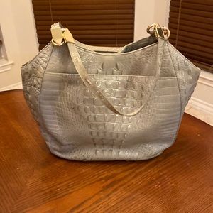 Brahmin satchel purse tote croc crocodile